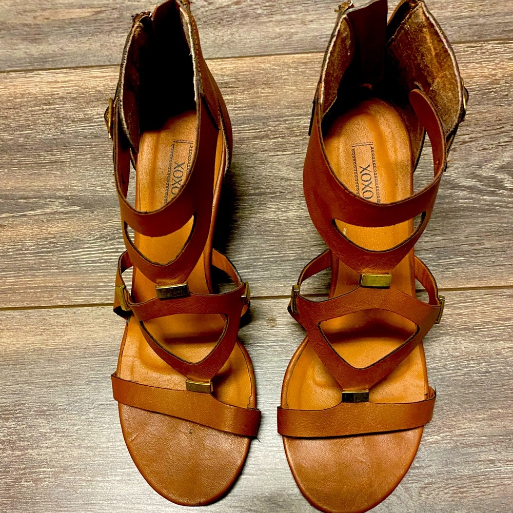 XOXO super cute sexy strappy sandals